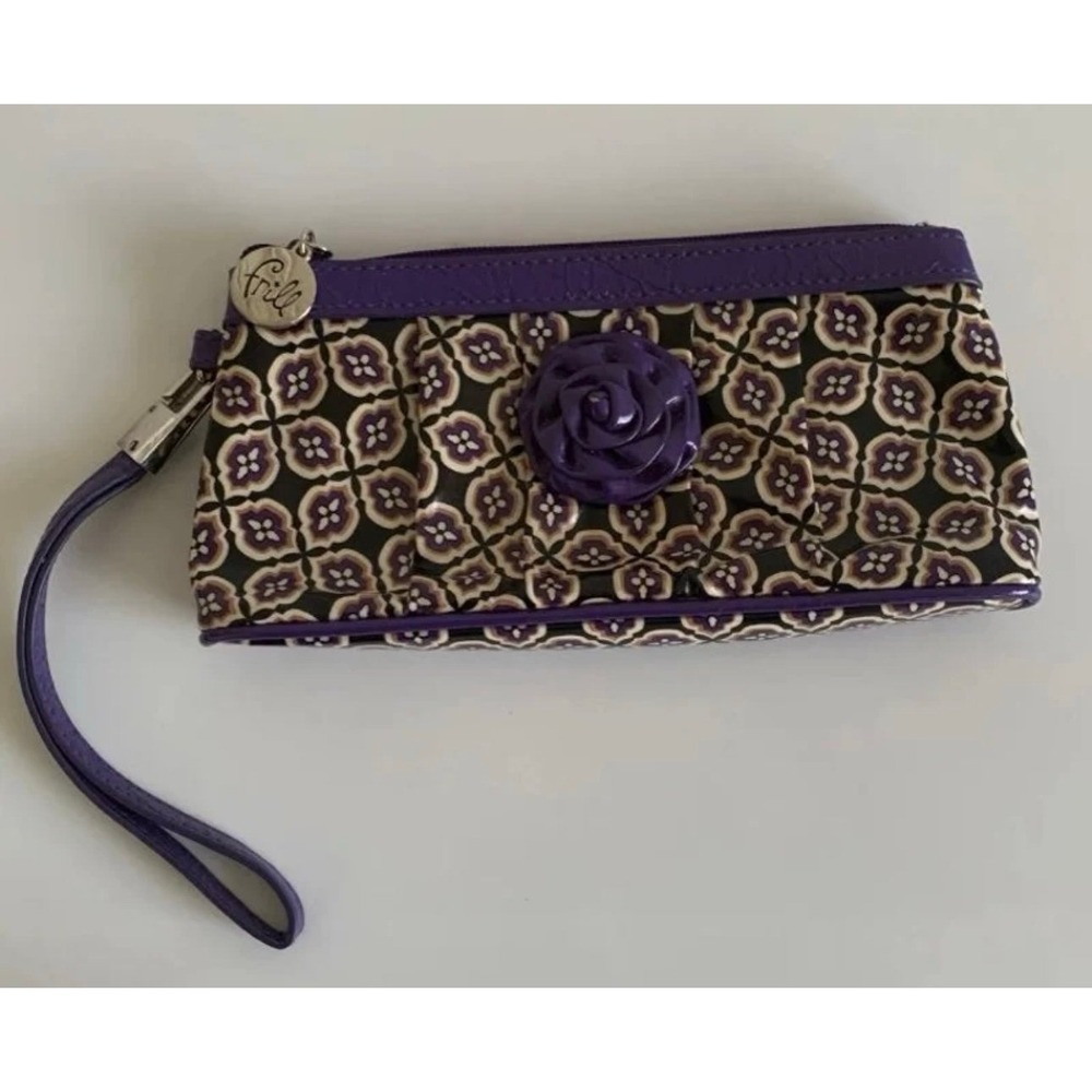 Vera Bradley Frill Purple Flower Wrislet‎